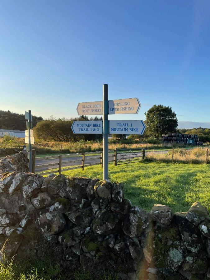 Caravan Rabbit House No 81 At Three Lochs Holiday Park Newton Stewart Eksteriør billede