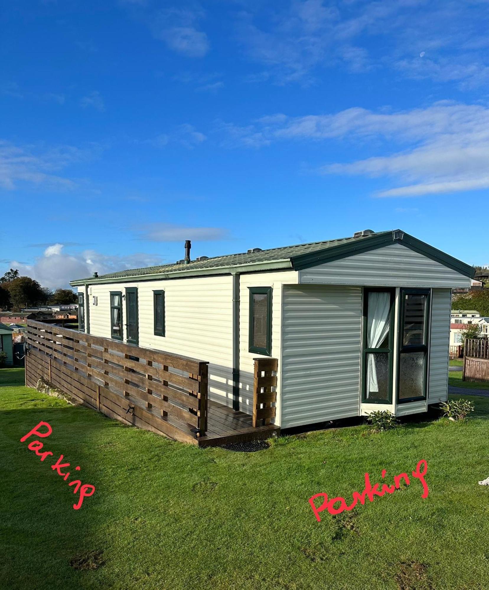 Caravan Rabbit House No 81 At Three Lochs Holiday Park Newton Stewart Eksteriør billede